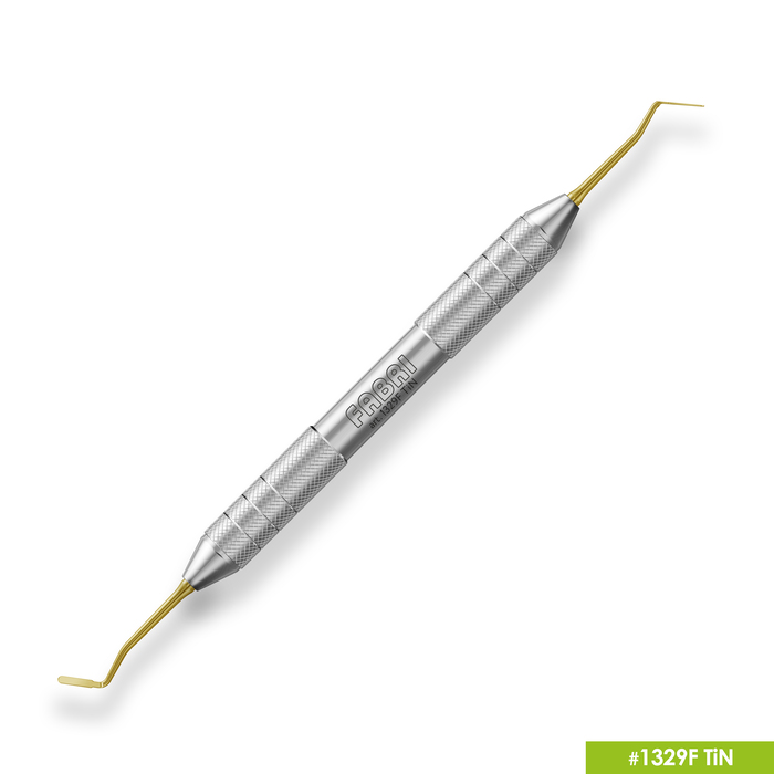 Гладилка  -пакер малая двухсторонняя эргономичная ручка O10mm покрытие Gold купить