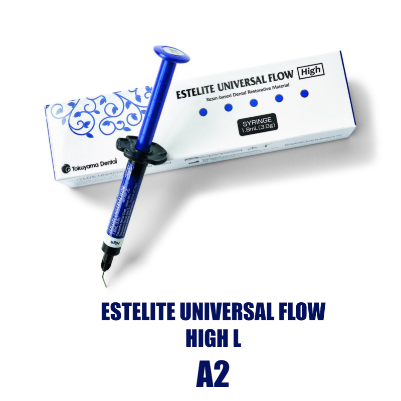 Эстелайт Юниверсал Флоу/ Estelite Universal Flow High L шприц 3г ( 1,8мл ) A2  высок 13851 купить