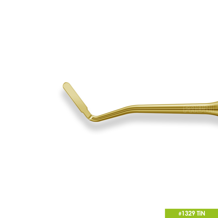 Картинка Гладилка - пакер малая двухсторонняя ручка O6mm покрытие Gold 2 из 4 
