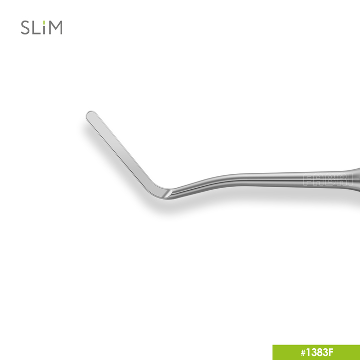 Картинка Гладилка двухсторонняя прямая/дистальная SLIM эргономичная ручка O10mm 2 из 5 