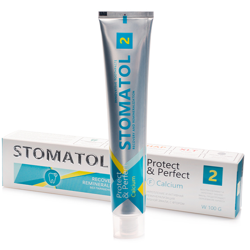 Зубная паста Stomatol Calcium Профилактическая 100гр