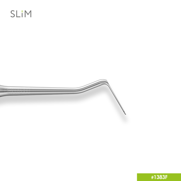 Картинка Гладилка двухсторонняя прямая/дистальная SLIM эргономичная ручка O10mm 3 из 5 