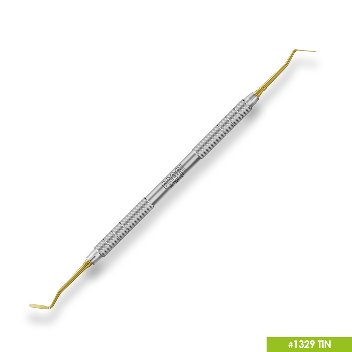 Гладилка - пакер малая двухсторонняя ручка O6mm покрытие Gold купить