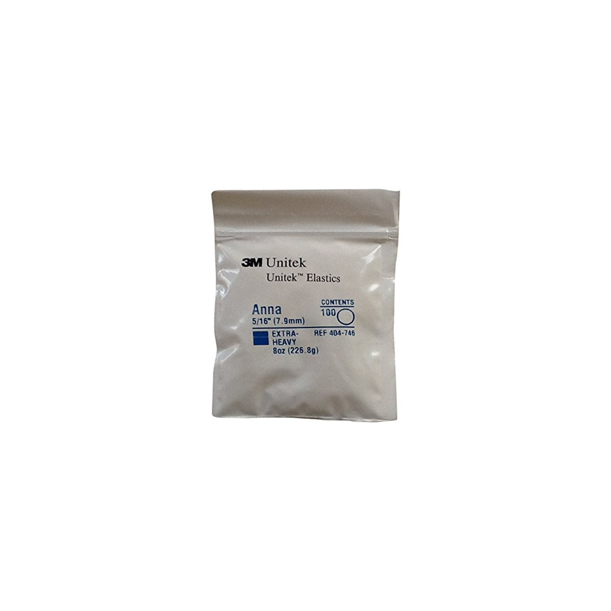 Кольцо эластичное Анна 226,8гр 7,9мм / Latex Elastics Anna 8oz 5/16" Extra-heavy 100шт 404-746 купить